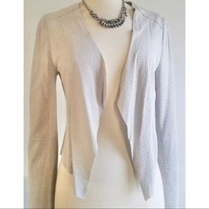 Bagatelle Waterfall Laser Cut Leather Moto Jacket